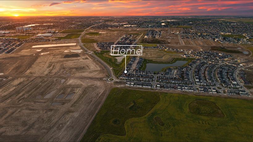 The southeast edge of the city, 215 Mallard Grove SE