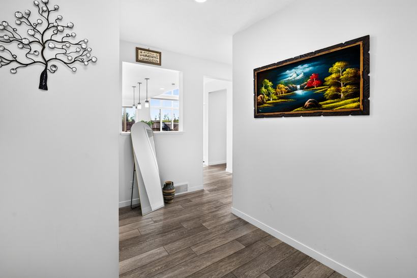 Main floor hall, 215 Mallard Grove SE