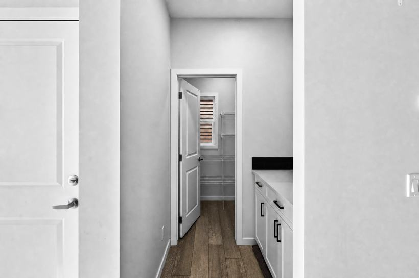 Walk-through pantry, 215 Mallard Grove SE
