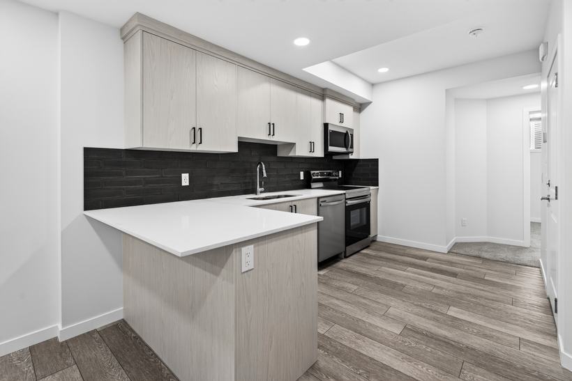 Suite kitchen, 215 Mallard Grove SE